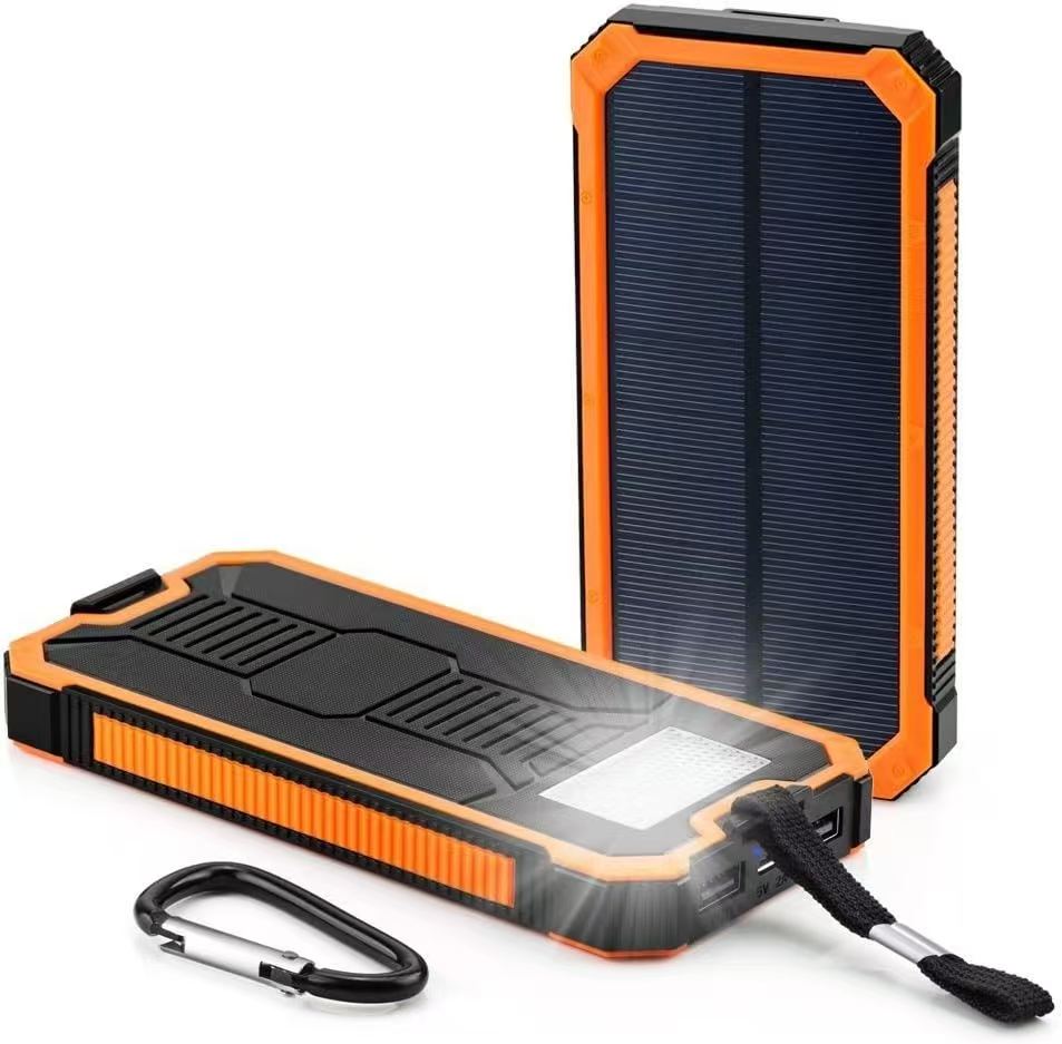 YIDMORE  Rugged Solar Power Bank - 20000mAh Waterproof Portable Charger 