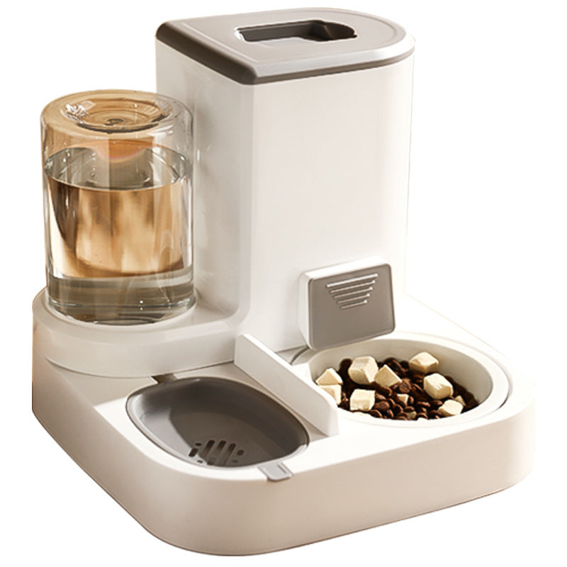 YIDMORE 2-in-1 Automatic Pet Feeder & Water Fountain - 2.5L Large Capacity